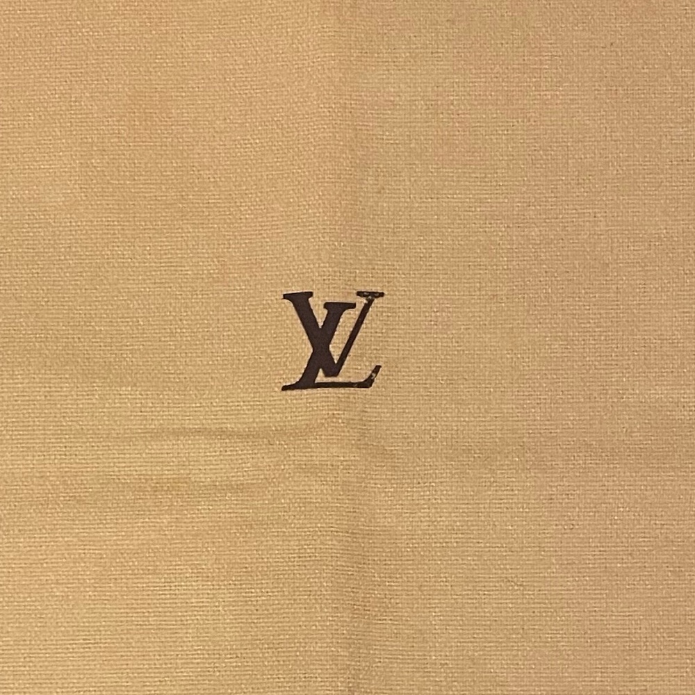 Louis Vuitton 18” x 13” Fold Over Flap Ultra Soft Crossbody Shoulder Bag Dustbag - Picture 3 of 5